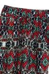 Zivame Abstract Print Tapered Pants- Green — thumbnail 9