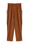 Zivame Trapered Fit Casaul Pant- Brown — thumbnail 6