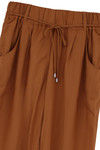 Zivame Trapered Fit Casaul Pant- Brown — thumbnail 7