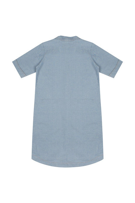 Zivame Knee Length Shift Dress- Blue — image 7
