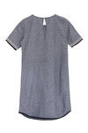 Zivame Faux Denim Shift Dress- Grey  — thumbnail 7