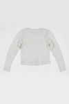 Zivame Wraffle Crop Top- Off White  — thumbnail 7