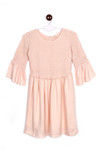 Zivame Ever Rose Knee Length Dress- Nude — thumbnail 6