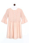 Zivame Ever Rose Knee Length Dress- Nude — thumbnail 7