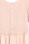 Zivame Ever Rose Knee Length Dress- Nude — thumbnail 8