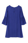 Zivame Feel Good Button Up Shift Dress- Blue — thumbnail 7