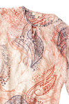 Zivame Paisley Print Mid Hue Dress- Orange  — thumbnail 7