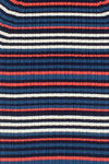 Zivame HepCat Multi stripe Knit Wear- Navy — thumbnail 6