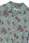 Zivame Ever Rose Full Sleeved Shrug- Green — thumbnail 9