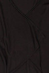 Zivame Knitted Hip Length Shrug-Black  — thumbnail 8