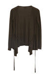 Zivame Knit Shrug- Olive — thumbnail 6