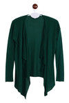 Zivame Fish Cut Knit Shrug- Bottle Green — thumbnail 6