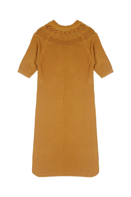 Zivame Knitted Sweater Top- Mustard — image 7