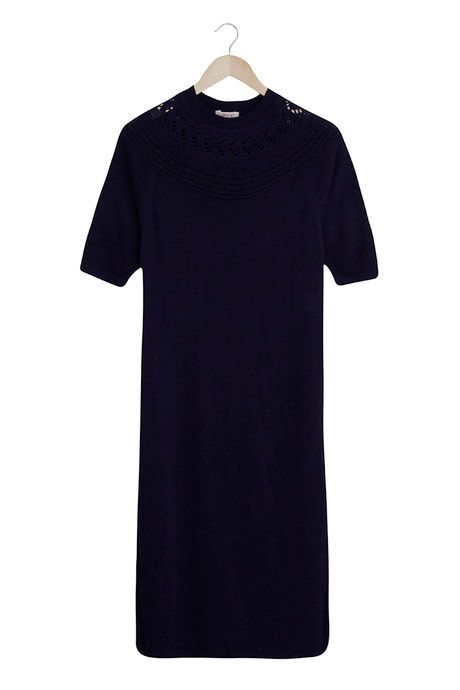 Zivame LongSlit Knitted Top- NightBlue — image 6