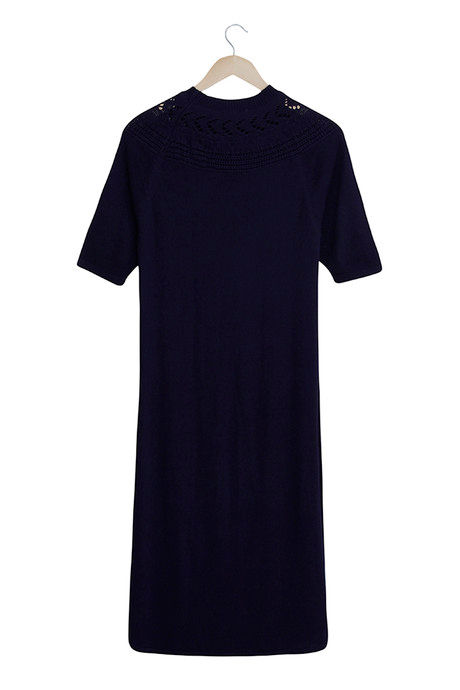 Zivame LongSlit Knitted Top- NightBlue — image 7
