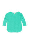 Zivame Knit Sweater Top- Flash Green — thumbnail 6