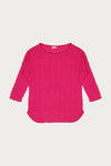 Zivame Knit Sweater Top- Fuschia — thumbnail 6
