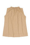 Zivame Chambray Sash Neck Top- Mustard — thumbnail 6
