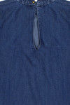 Zivame Denim Ruffle top- Blue — thumbnail 8