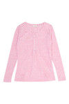 Zivame Fruity Splash Henley Top- Pink — thumbnail 6