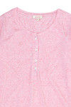 Zivame Fruity Splash Henley Top- Pink — thumbnail 8
