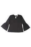 Zivame Urban Gypsy Solid Tee- Gunmetal — thumbnail 6
