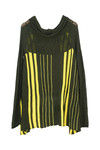 Zivame All Day Casual Knit Top- Olive with Yellow — thumbnail 6