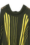 Zivame All Day Casual Knit Top- Olive with Yellow — thumbnail 7