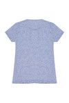 Zivame All Day in Marled Henley Tee- Blue — thumbnail 7