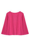 Zivame Marled Full Sleeve Basic Tee- Pink — thumbnail 6