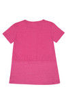 Zivame Marled Short Sleeve Basic Tee- Pink — thumbnail 7