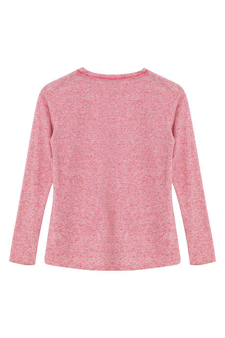 Zivame Marl Basic Tee- Pink — image 6