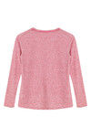 Zivame Marl Basic Tee- Pink — thumbnail 6
