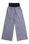 Zivame Chambray Fold Over Loose Fit Pant -Navy — thumbnail 8