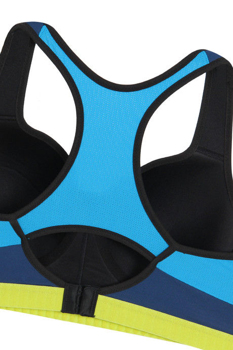 Zelocity High Impact Padded Sports Bra- Blue — image 9