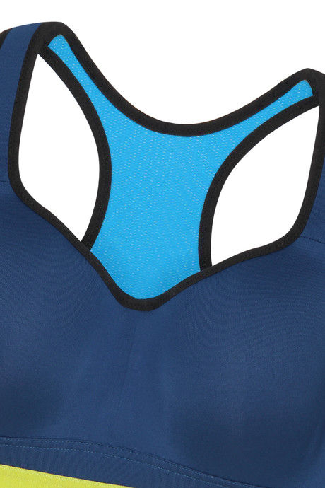 Zelocity High Impact Padded Sports Bra- Blue — image 10