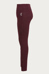 Zelocity Mid Rise High Stretch Legging - Red Plum — thumbnail 9