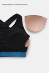 Zelocity Sports Bra With Removable Padding - Anthracite — thumbnail 6