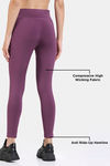 Zelocity Quick Dry Gym Leggings - Damson — thumbnail 7