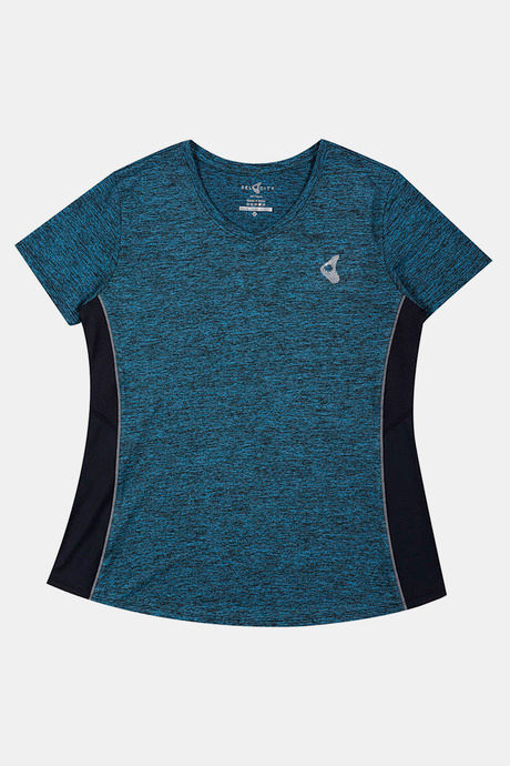 Zelocity Easy Movement Neu Dri T-Shirt- Green Melange — image 6