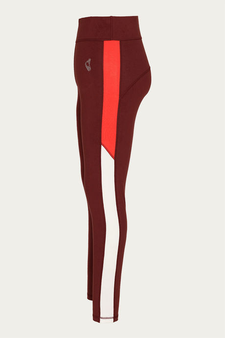 Zelocity High Stretch Legging - Maroon — image 8