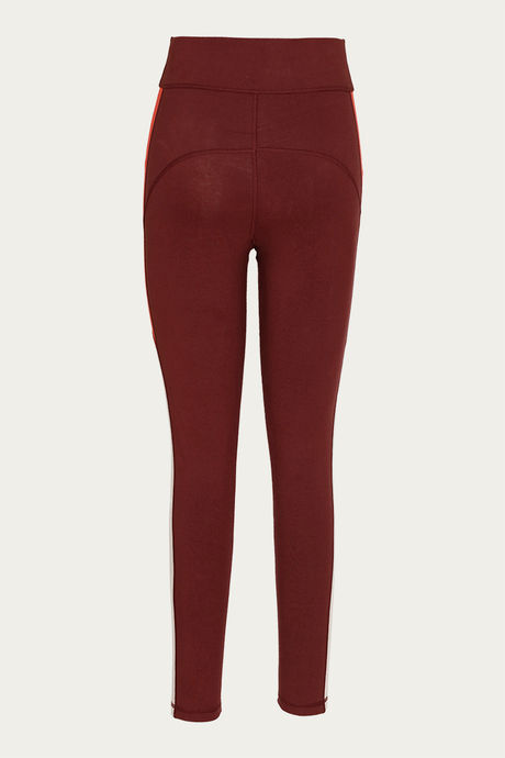 Zelocity High Stretch Legging - Maroon — image 9