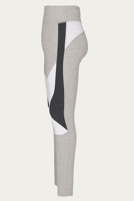 Zelocity High Rise Cotton Legging- Light Grey — image 8