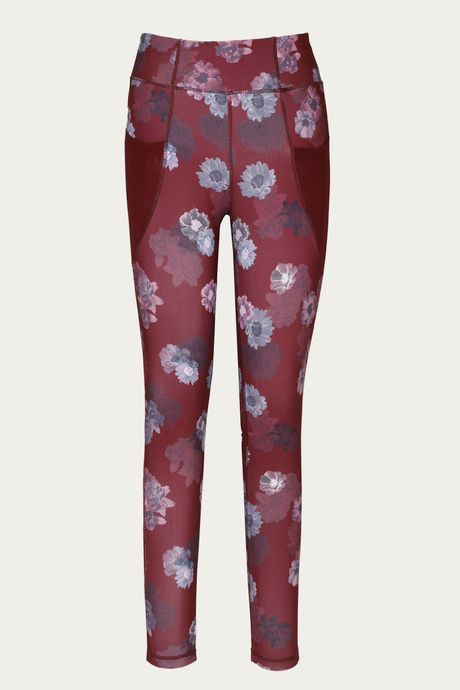 

Zelocity Skin Fit Legging Dark Pink N Print, Pinks