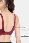 Zelocity High Impact Quick Dry Sports Bra - Rhododendron — thumbnail 9