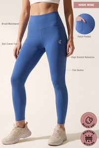 Zelocity Quick Dry Leggings - Riviera — thumbnail 7
