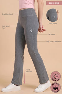 Zelocity Quick Dry Training Track Pant - Grey — thumbnail 6