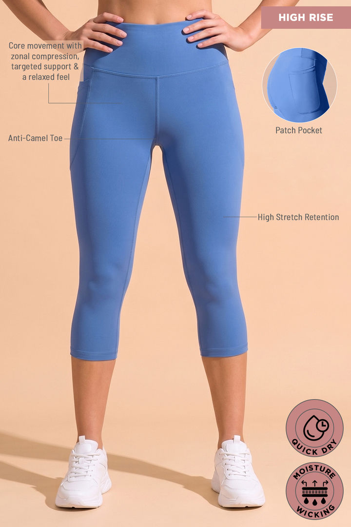 Zelocity Quick Dry Capri - Riviera — image 7