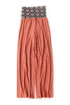 Zivame Full Length Bold Printed Flare Fold over- Rust  — thumbnail 6