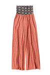 Zivame Full Length Bold Printed Flare Fold over- Rust  — thumbnail 7